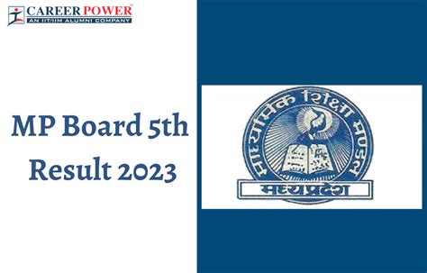 mp board result 2023 5th class